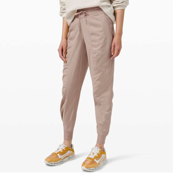 Lululemon Dance Studio Mid Rise Jogger Pant Beige Casual Yoga Size 12 | 2024 - Picture 1 of 8